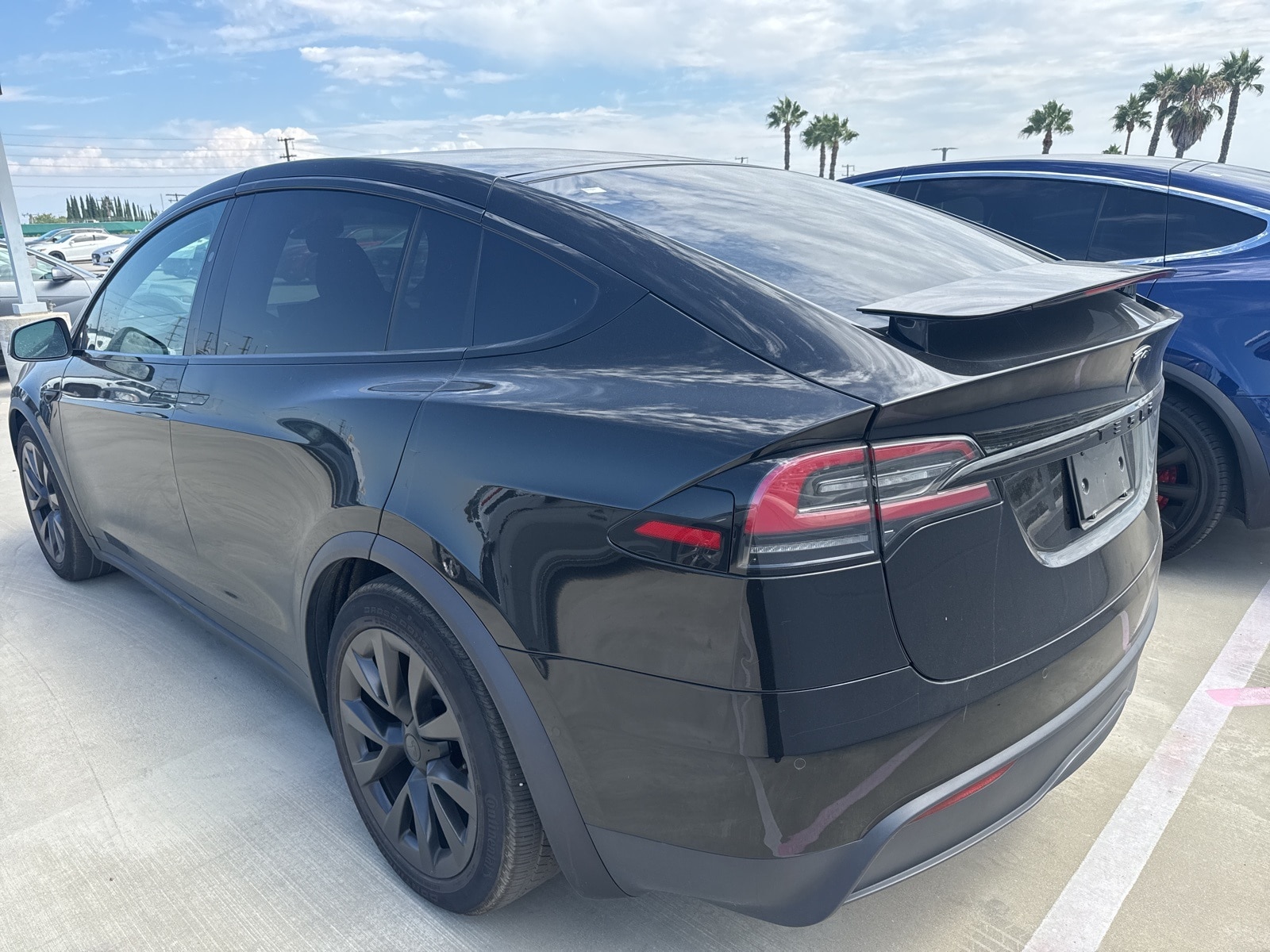 Used 2022 Tesla Model X Plaid with VIN 7SAXCBE62NF342706 for sale in Long Beach, CA