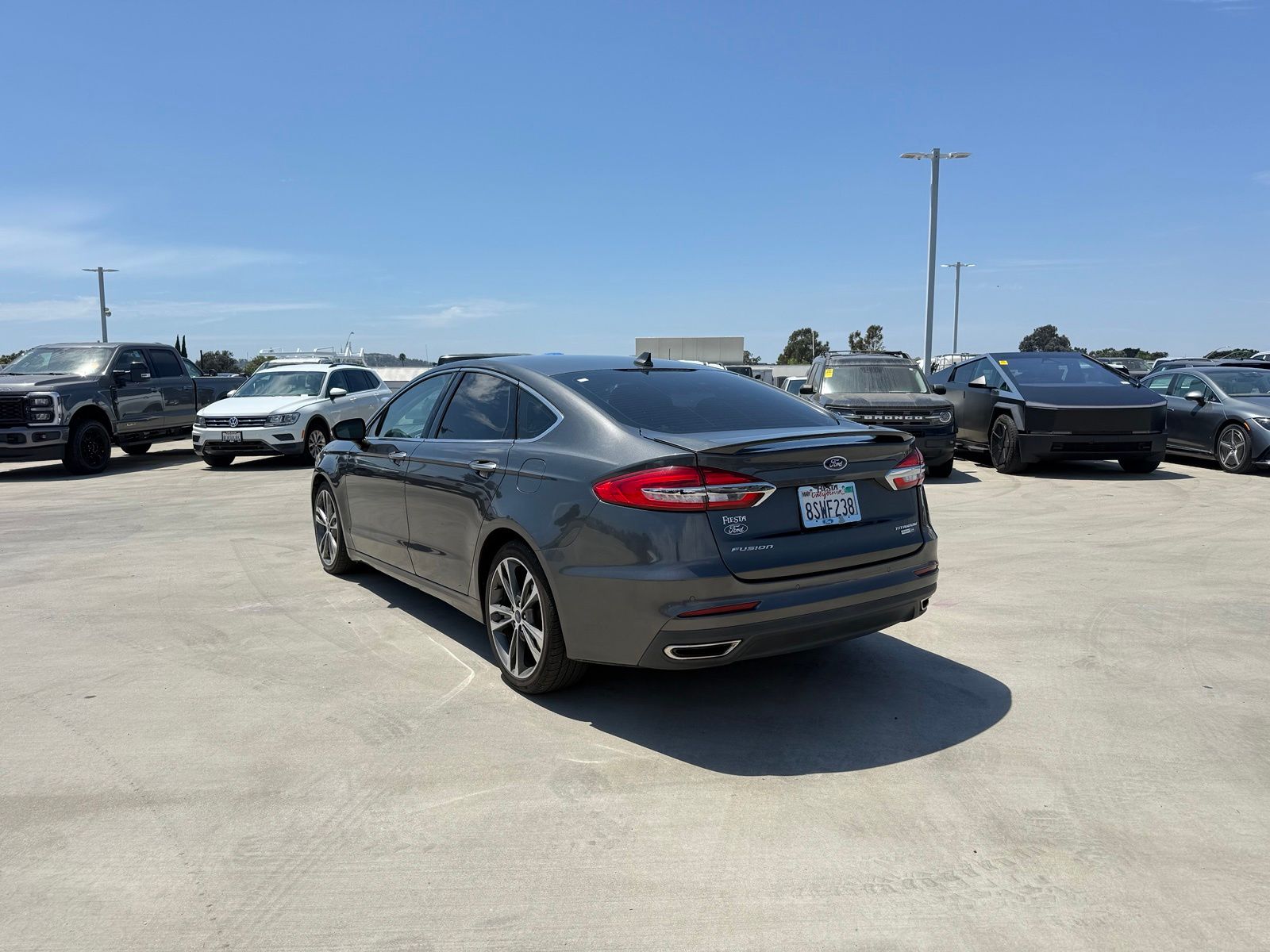 Used 2019 Ford Fusion Titanium with VIN 3FA6P0D99KR220616 for sale in Long Beach, CA