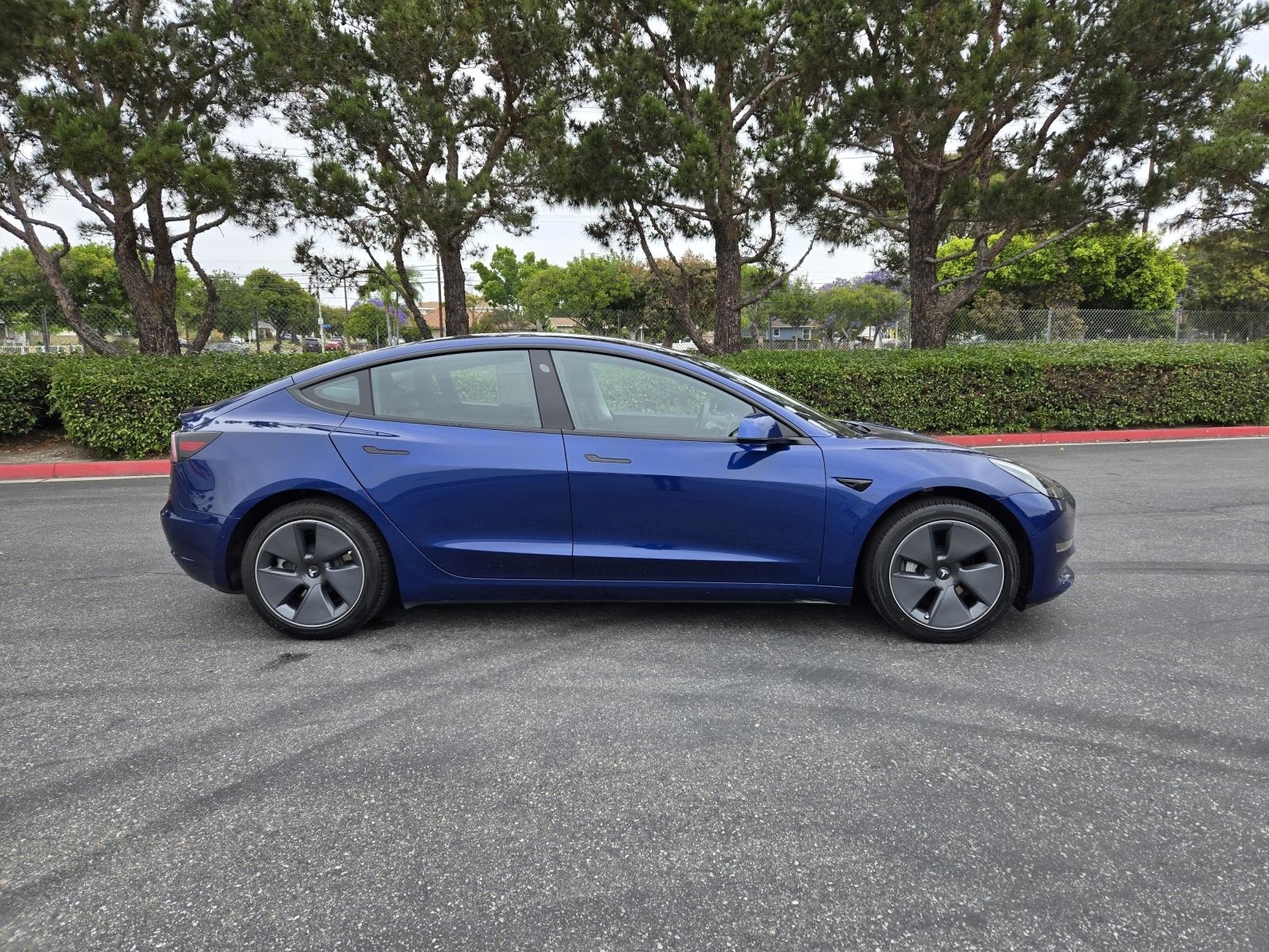 Used 2021 Tesla Model 3 Base with VIN 5YJ3E1EA0MF878265 for sale in Long Beach, CA