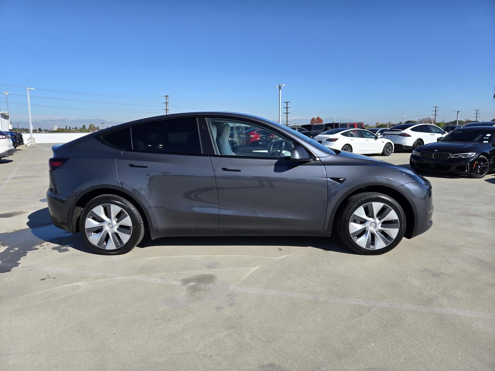 Used 2023 Tesla Model Y Long Range with VIN 7SAYGDEE2PF887593 for sale in Long Beach, CA