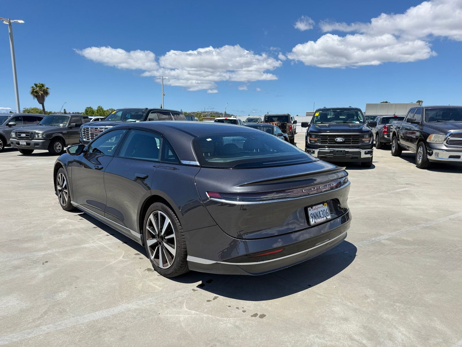 Used 2024 Lucid Air Pure with VIN 50EA1PGA9RA001675 for sale in Long Beach, CA