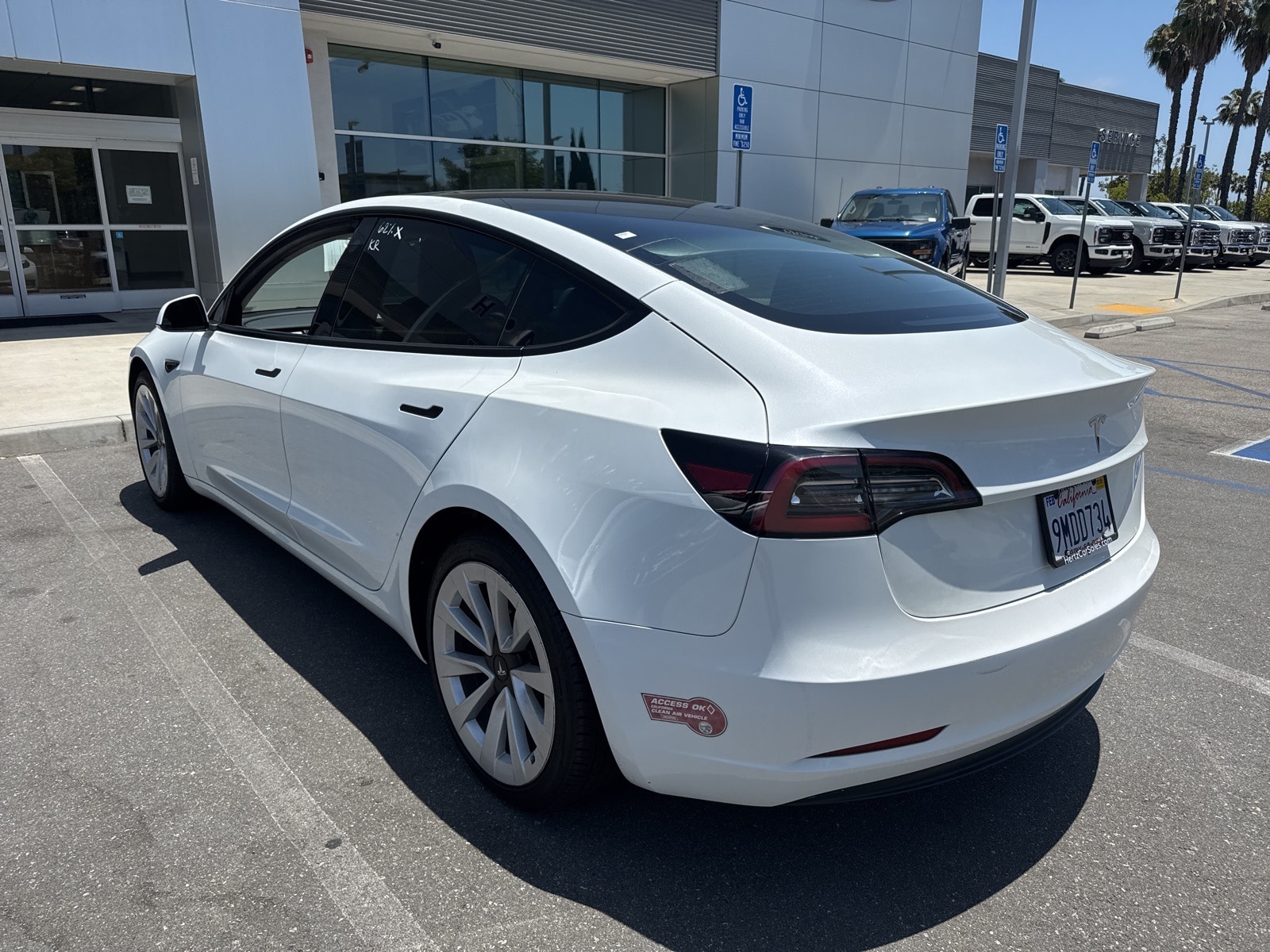 Used 2023 Tesla Model 3 Base with VIN 5YJ3E1EA7PF458751 for sale in Long Beach, CA