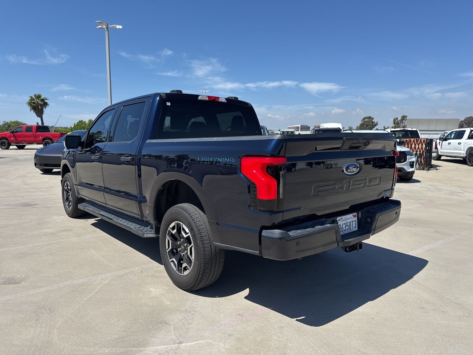 Used 2023 Ford F-150 Lightning XLT with VIN 1FTVW1EL5PWG12568 for sale in Long Beach, CA
