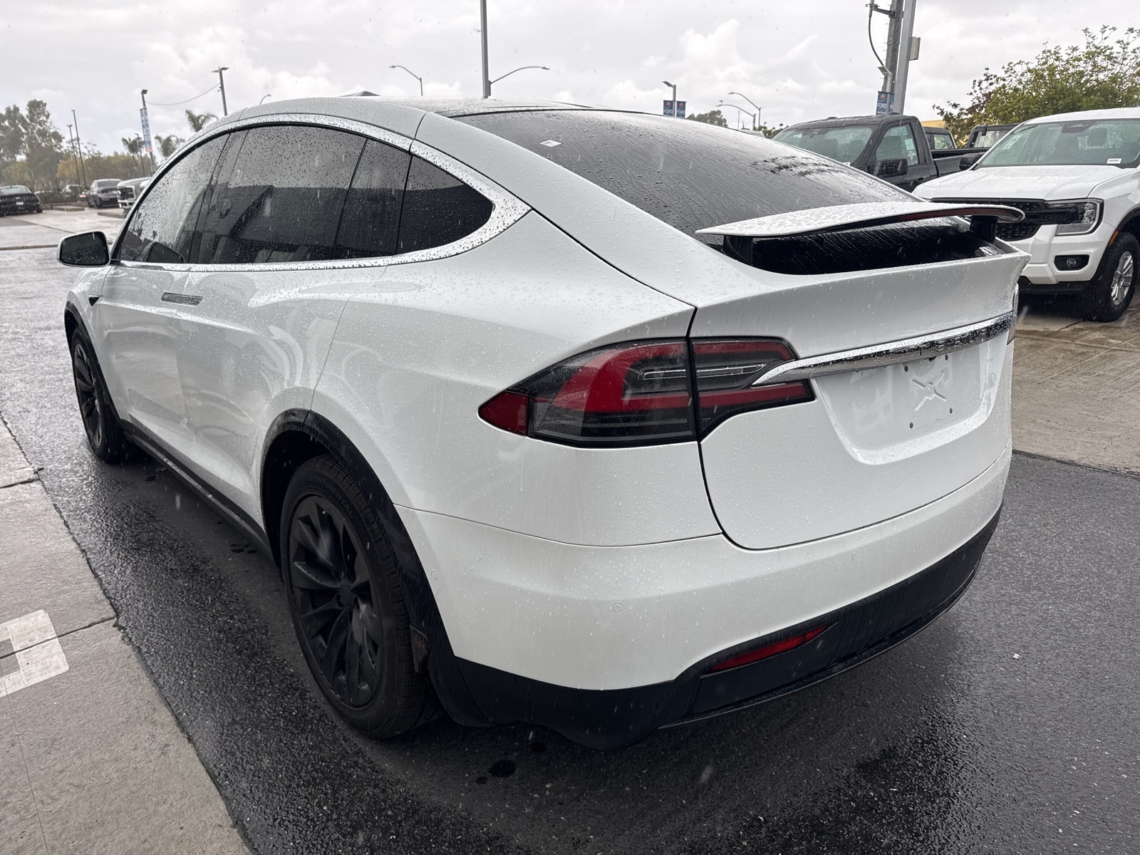 Used 2021 Tesla Model X Long Range Plus with VIN 5YJXCAE21MF310008 for sale in Long Beach, CA