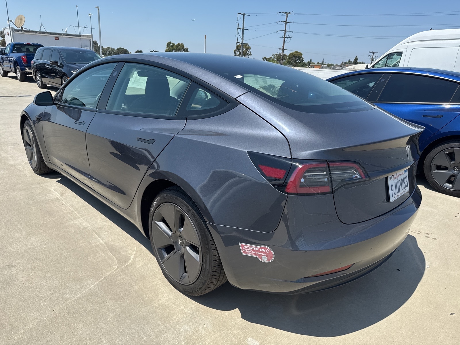 Used 2023 Tesla Model 3 Base with VIN 5YJ3E1EA1PF684378 for sale in Long Beach, CA