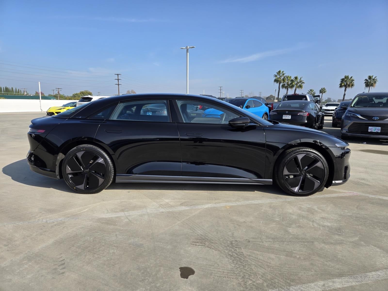 Used 2024 Lucid Air Pure with VIN 50EA1PGA2RA001260 for sale in Long Beach, CA