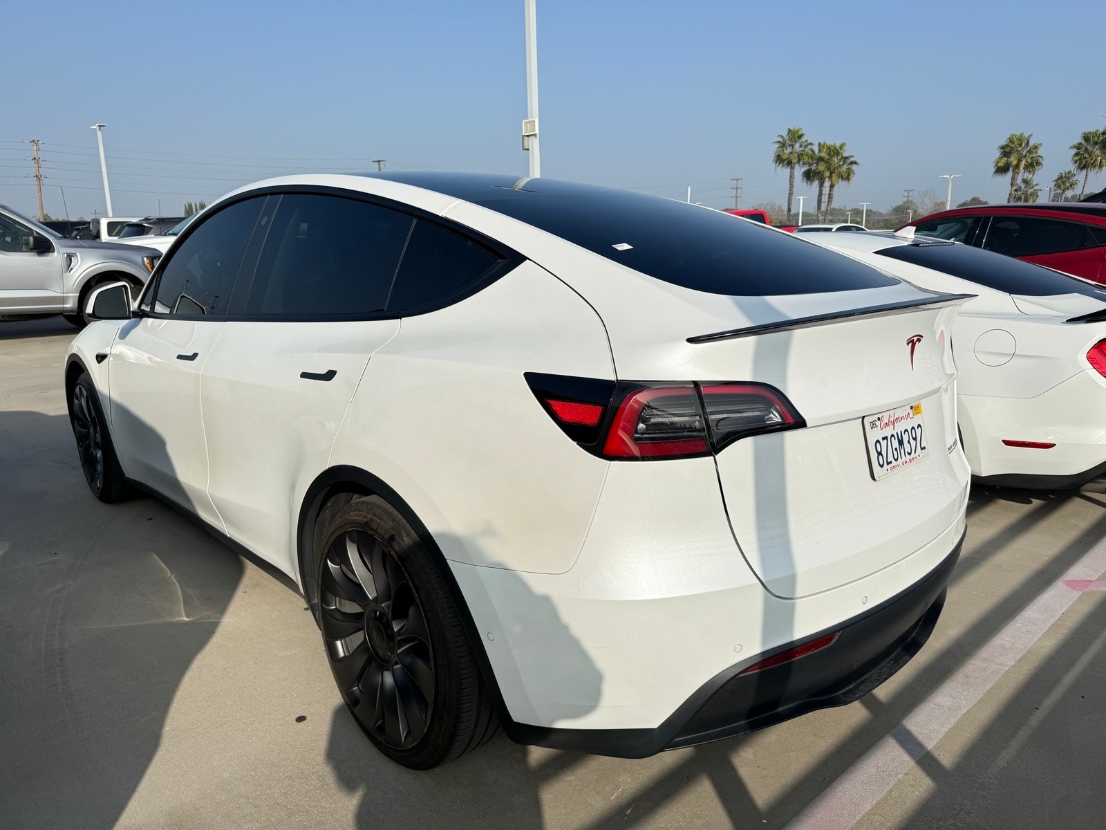 Used 2022 Tesla Model Y Performance with VIN 7SAYGDEFXNF327052 for sale in Kansas City