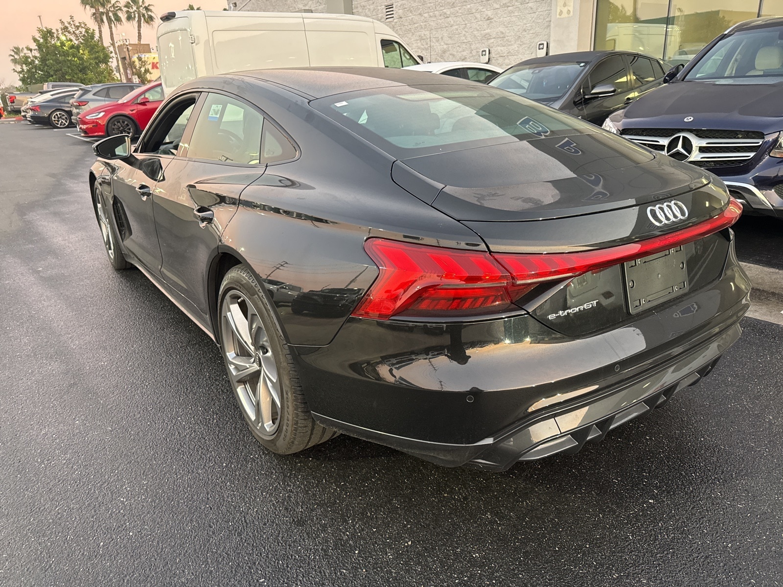 Used 2022 Audi e-tron GT Premium Plus with VIN WAUFJBFW9N7011122 for sale in Long Beach, CA