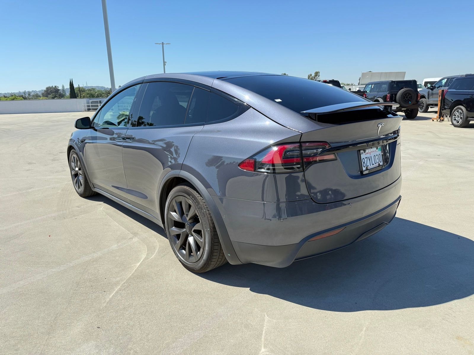Used 2022 Tesla Model X Long Range with VIN 7SAXCBE51NF328805 for sale in Long Beach, CA
