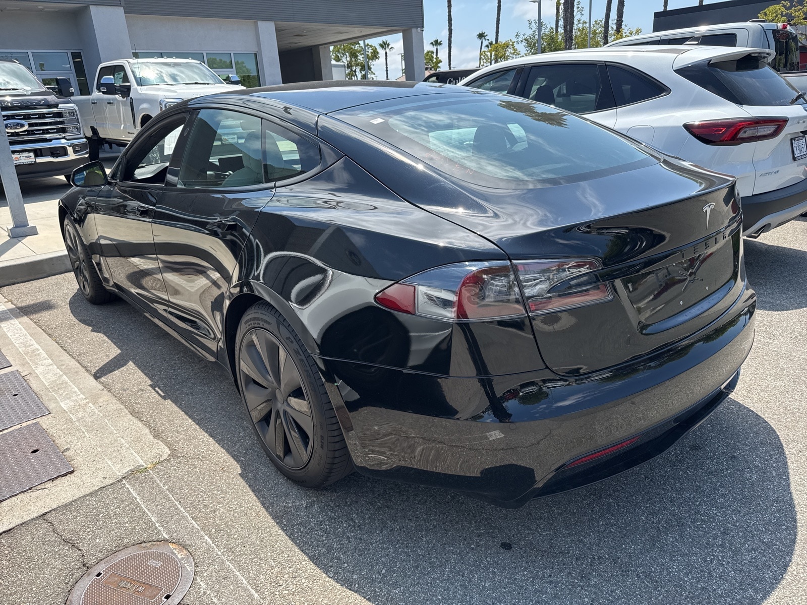 Used 2022 Tesla Model S Long Range with VIN 5YJSA1E51NF467887 for sale in Long Beach, CA