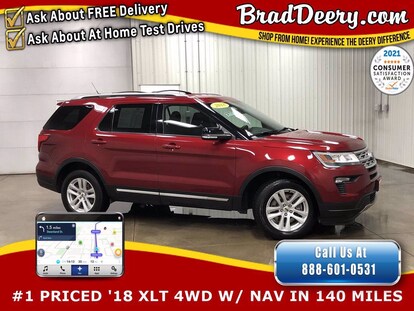 Used 18 Ford Explorer For Sale At Brad Deery Ford 1178 0th Ave Used 18 Ford Explorer For Sale At Brad Deery Ford 1178 0th Ave