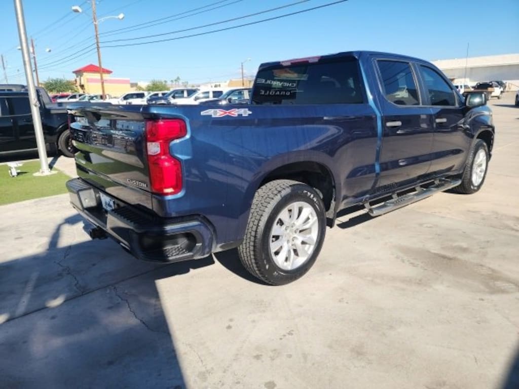 Used 2019 Chevrolet Silverado 1500 Custom Truck Crew Cab