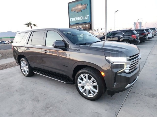 Used 2021 Chevrolet Tahoe High Country with VIN 1GNSCTKLXMR188110 for sale in Parker, AZ