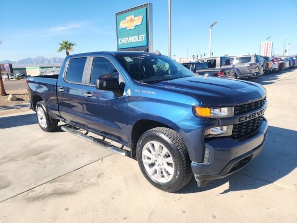 Used 2019 Chevrolet Silverado 1500 Custom Truck Crew Cab