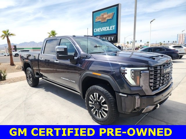 Certified 2024 GMC Sierra 2500HD Denali Ultimate with VIN 1GT49XEY2RF142858 for sale in Parker, AZ