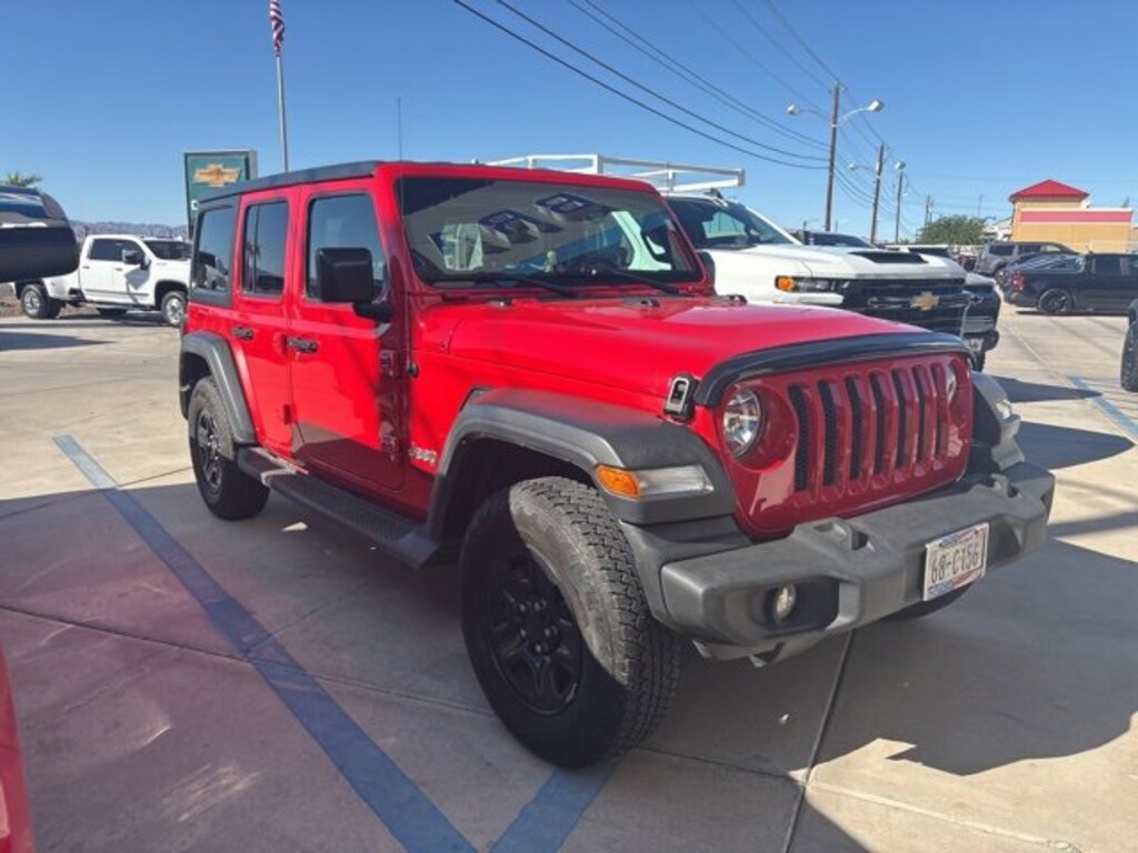 Used 2018 Jeep Wrangler Unlimited Sport 4x4 SUV