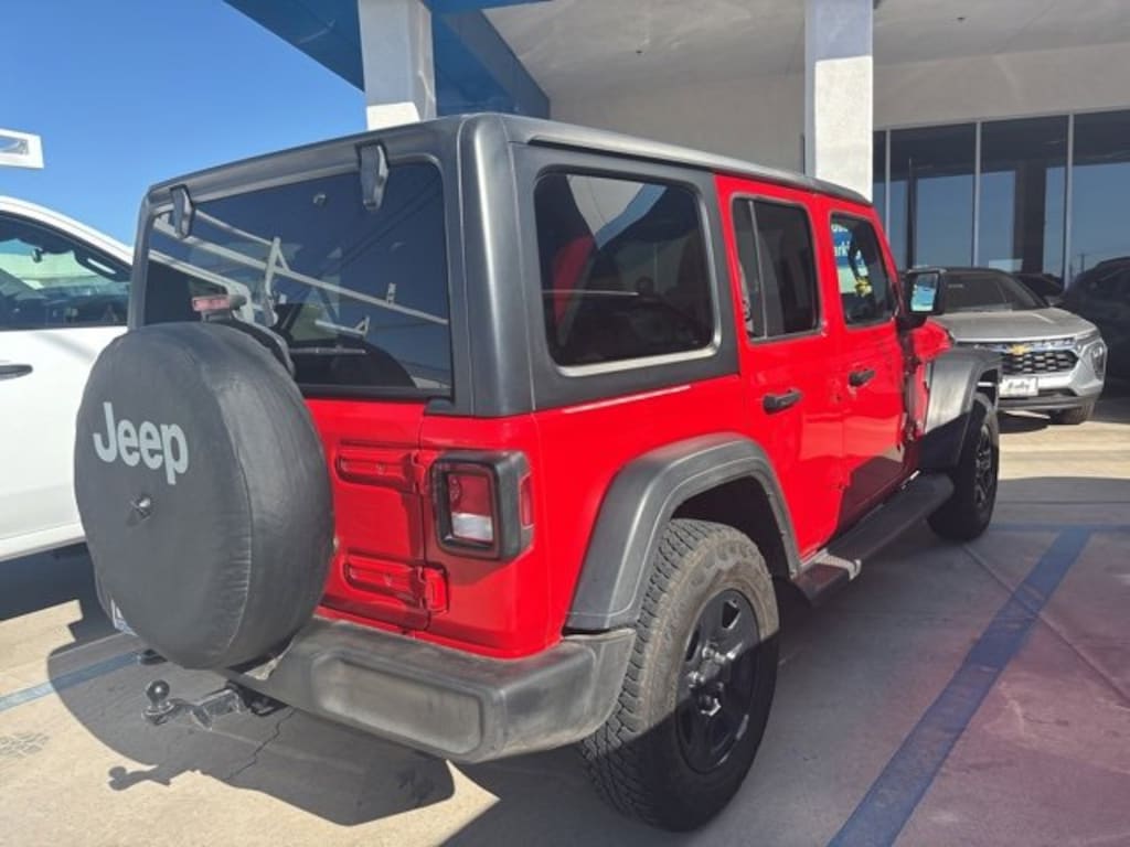 Used 2018 Jeep Wrangler Unlimited Sport 4x4 SUV