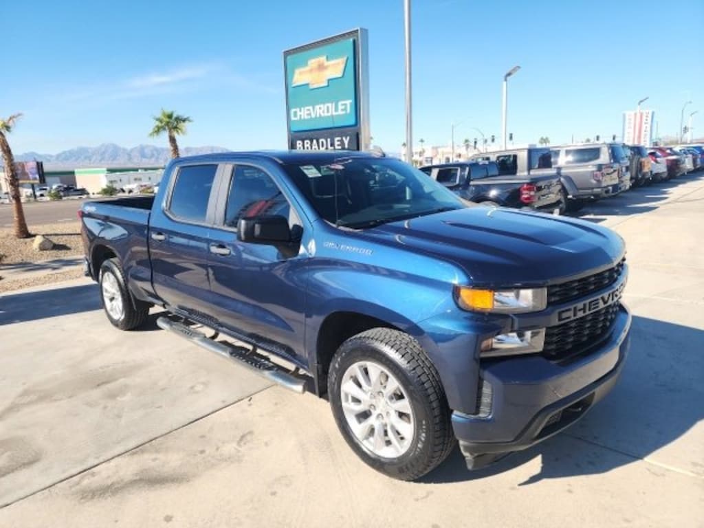 Used 2019 Chevrolet Silverado 1500 Custom Truck Crew Cab