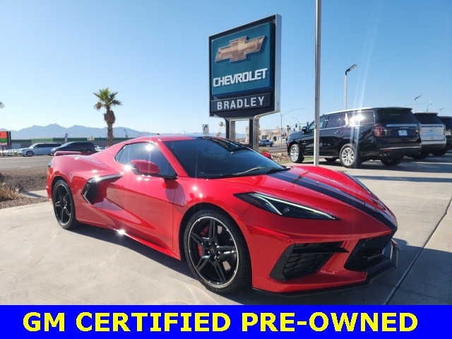 Certified 2021 Chevrolet Corvette 3LT with VIN 1G1YC3D46M5116815 for sale in Parker, AZ