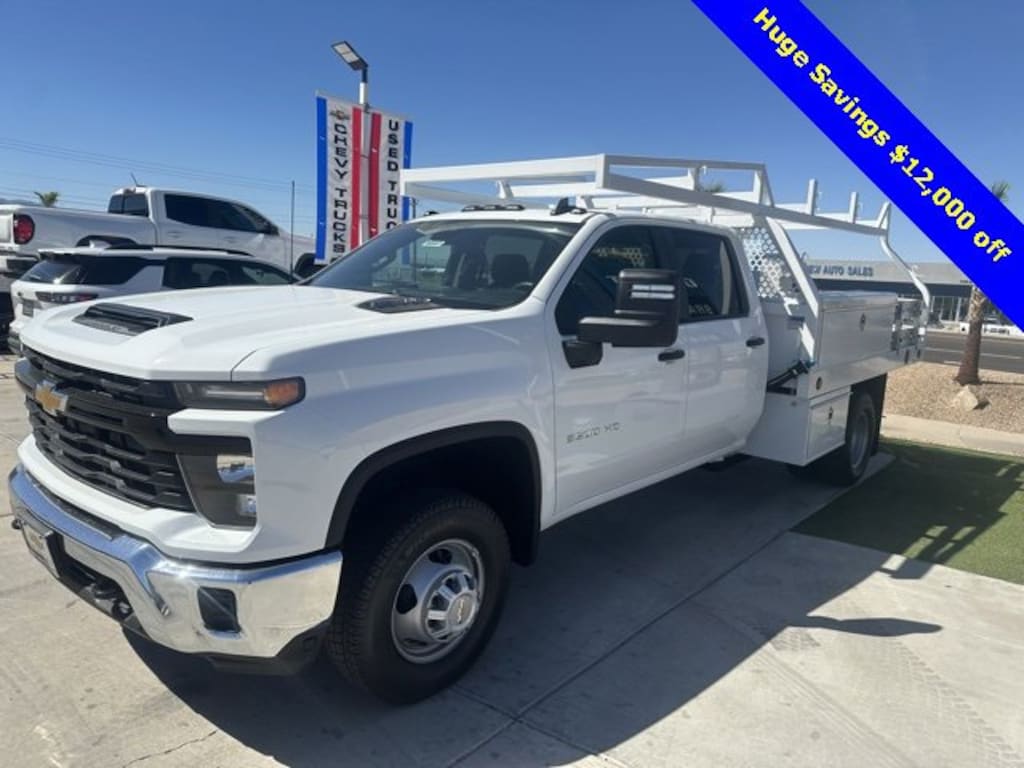New 2024 Chevrolet Silverado 3500 HD Chassis Cab Work Truck Truck