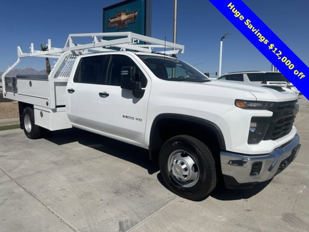 New 2024 Chevrolet Silverado 3500 HD Chassis Cab Work Truck Truck