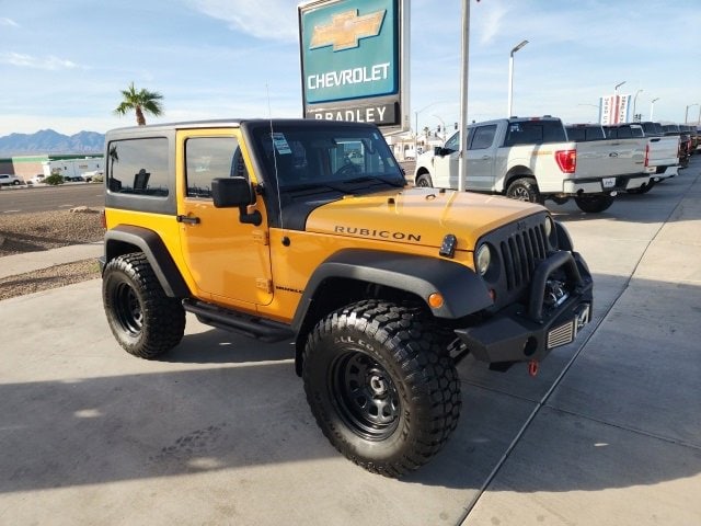 Used 2012 Jeep Wrangler Rubicon with VIN 1C4BJWCG4CL214316 for sale in Parker, AZ