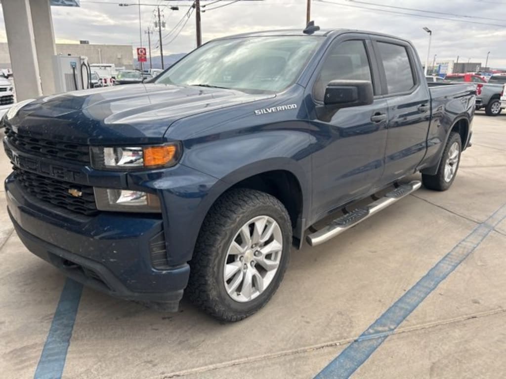 Used 2019 Chevrolet Silverado 1500 Custom Truck Crew Cab