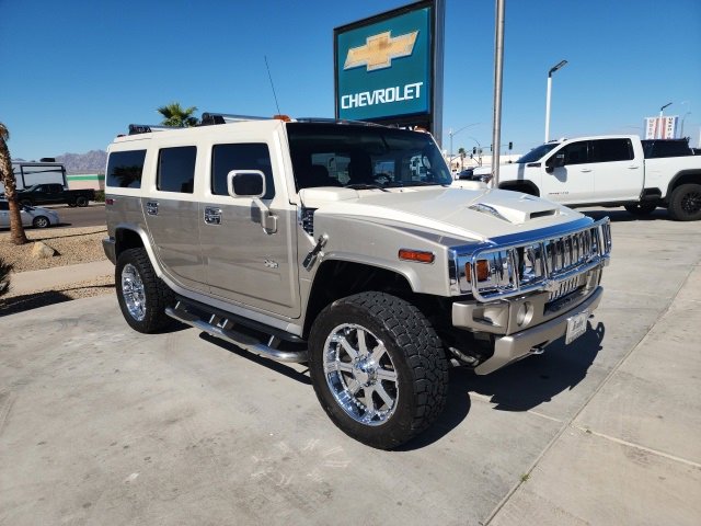 Used 2005 Hummer H2 Base with VIN 5GRGN23UX5H105453 for sale in Parker, AZ