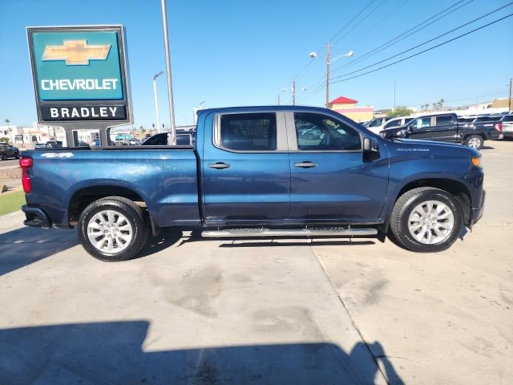 Used 2019 Chevrolet Silverado 1500 Custom Truck Crew Cab