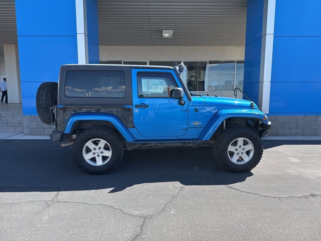 Used 2014 Jeep Wrangler Sport with VIN 1C4AJWAG7EL204199 for sale in Parker, AZ