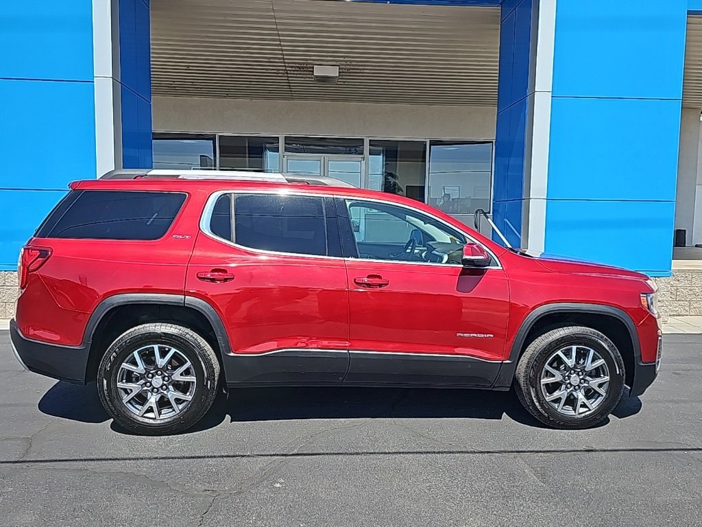 Used 2023 GMC Acadia SLT with VIN 1GKKNML43PZ183100 for sale in Parker, AZ