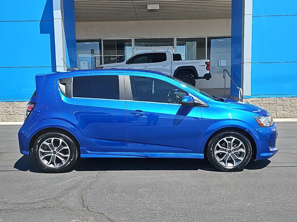 Used 2018 Chevrolet Sonic LT with VIN 1G1JD6SBXJ4139601 for sale in Parker, AZ