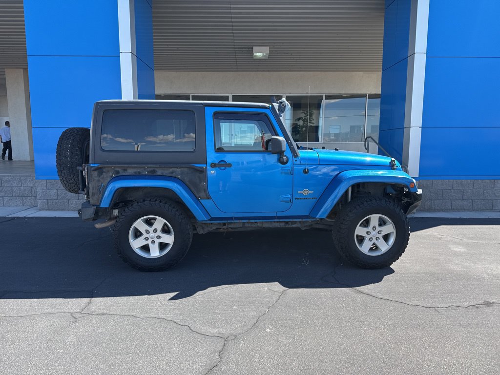 Used 2014 Jeep Wrangler Sport with VIN 1C4AJWAG7EL204199 for sale in Parker, AZ