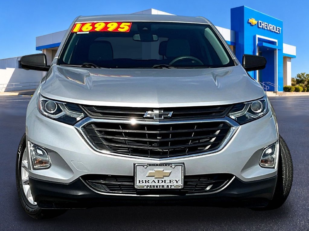Used 2020 Chevrolet Equinox LS with VIN 3GNAXHEV3LS537825 for sale in Parker, AZ