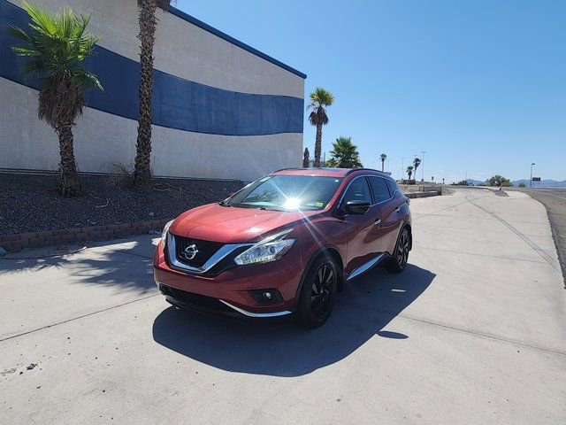 Used 2017 Nissan Murano Platinum with VIN 5N1AZ2MH7HN135802 for sale in Lake Havasu City, AZ