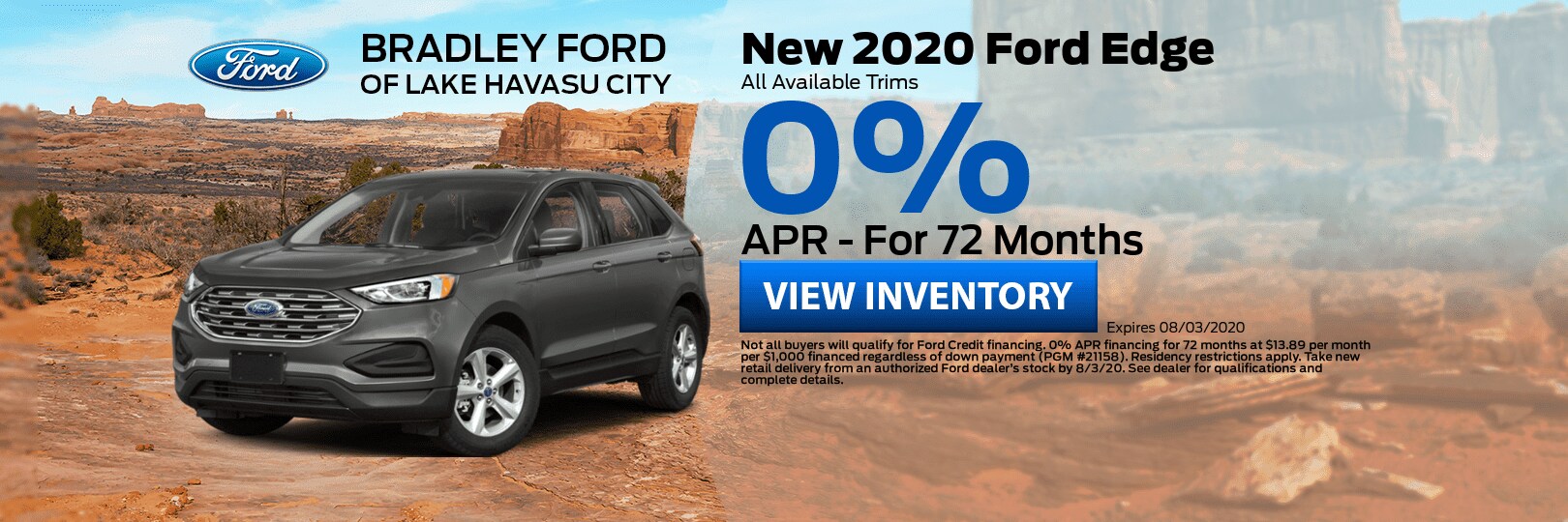 Bradley Ford Ford Dealership in Lake Havasu City AZ