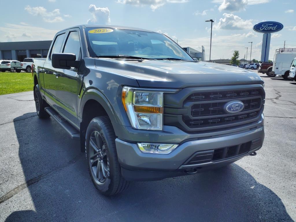 Used 2021 Ford F-150 XLT with VIN 1FTFW1E82MKD35932 for sale in Dekalb, IL