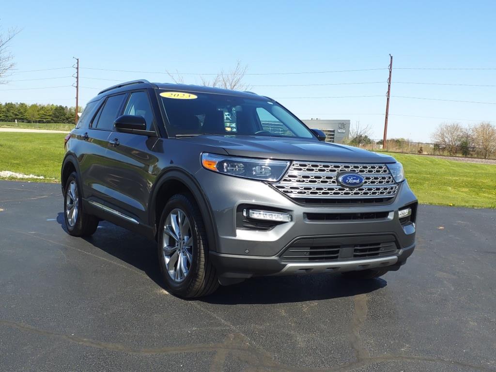 Used 2023 Ford Explorer Limited with VIN 1FMSK8FH8PGA22372 for sale in Dekalb, IL