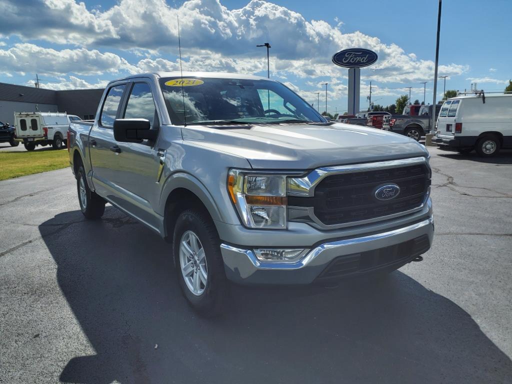 Used 2021 Ford F-150 XLT with VIN 1FTEW1EP0MFA29985 for sale in Dekalb, IL