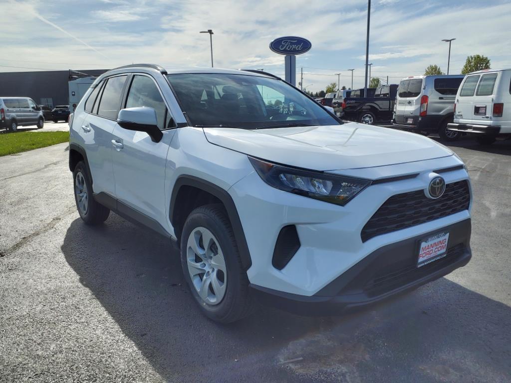 Used 2021 Toyota RAV4 LE with VIN 2T3G1RFV0MC184667 for sale in Dekalb, IL