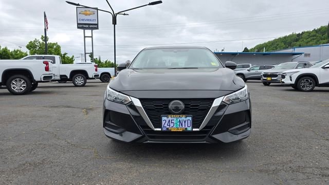 Used 2021 Nissan Sentra S with VIN 3N1AB8BV5MY327207 for sale in Cottage Grove, OR