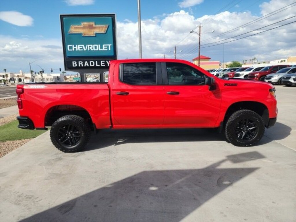New 2026 Chevrolet Silverado 1500 Custom Trail Boss Truck Crew Cab