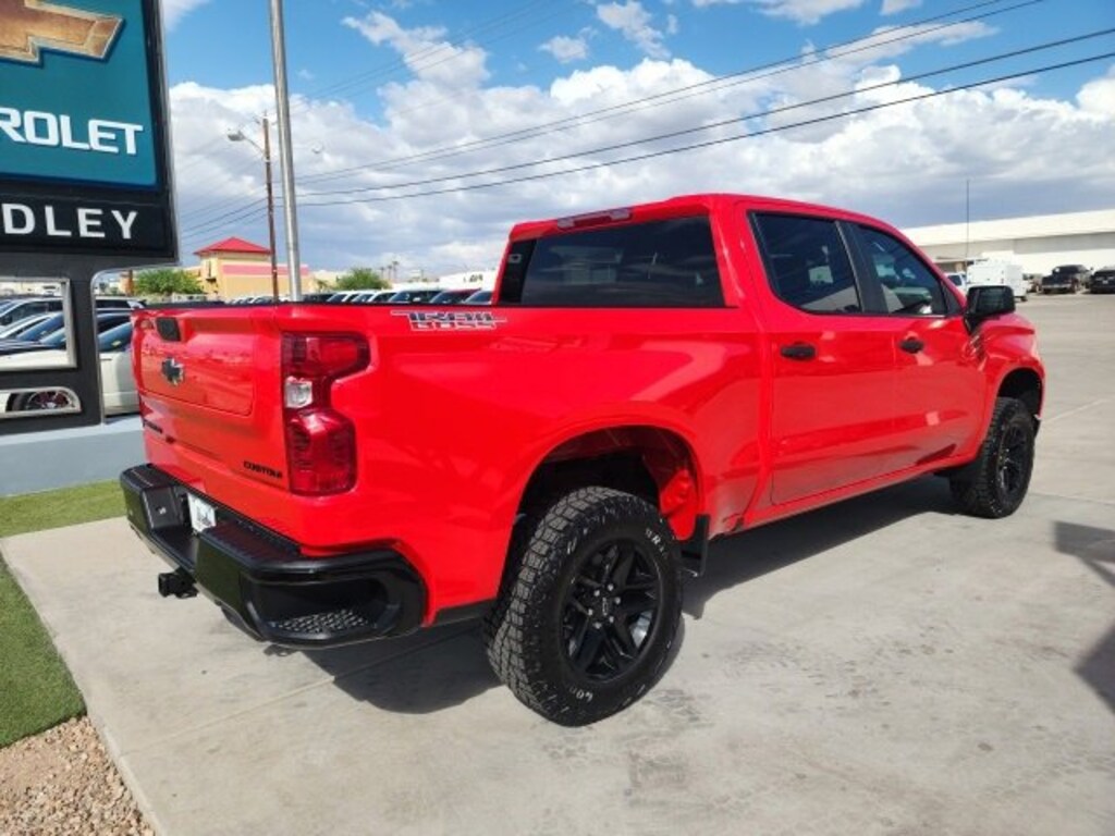 New 2026 Chevrolet Silverado 1500 Custom Trail Boss Truck Crew Cab