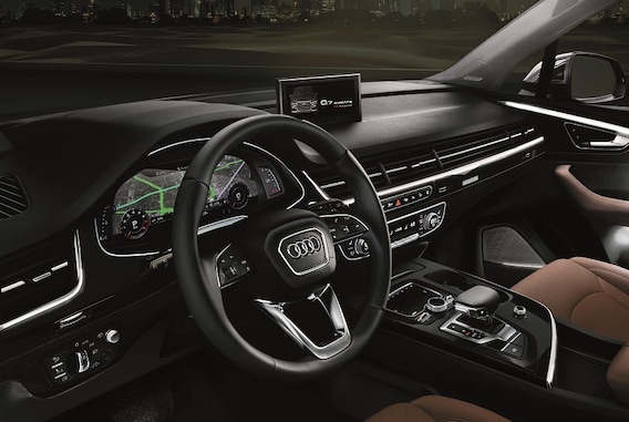 deadline Sheet Dedicate 2019 Audi Q7 Interior | Audi West Palm Beach FL