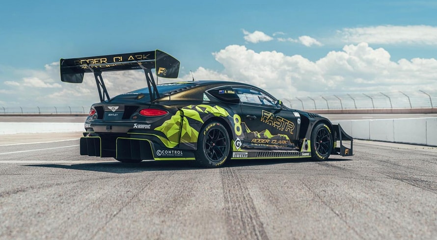 Bentley Continental GT3 at Pikes Peak