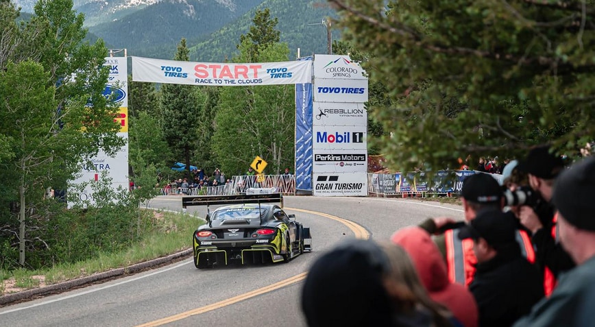 Bentley Continental GT3 Racing Pikes Peak