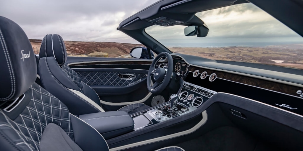New 2022 Continental GT Speed Convertible Interior