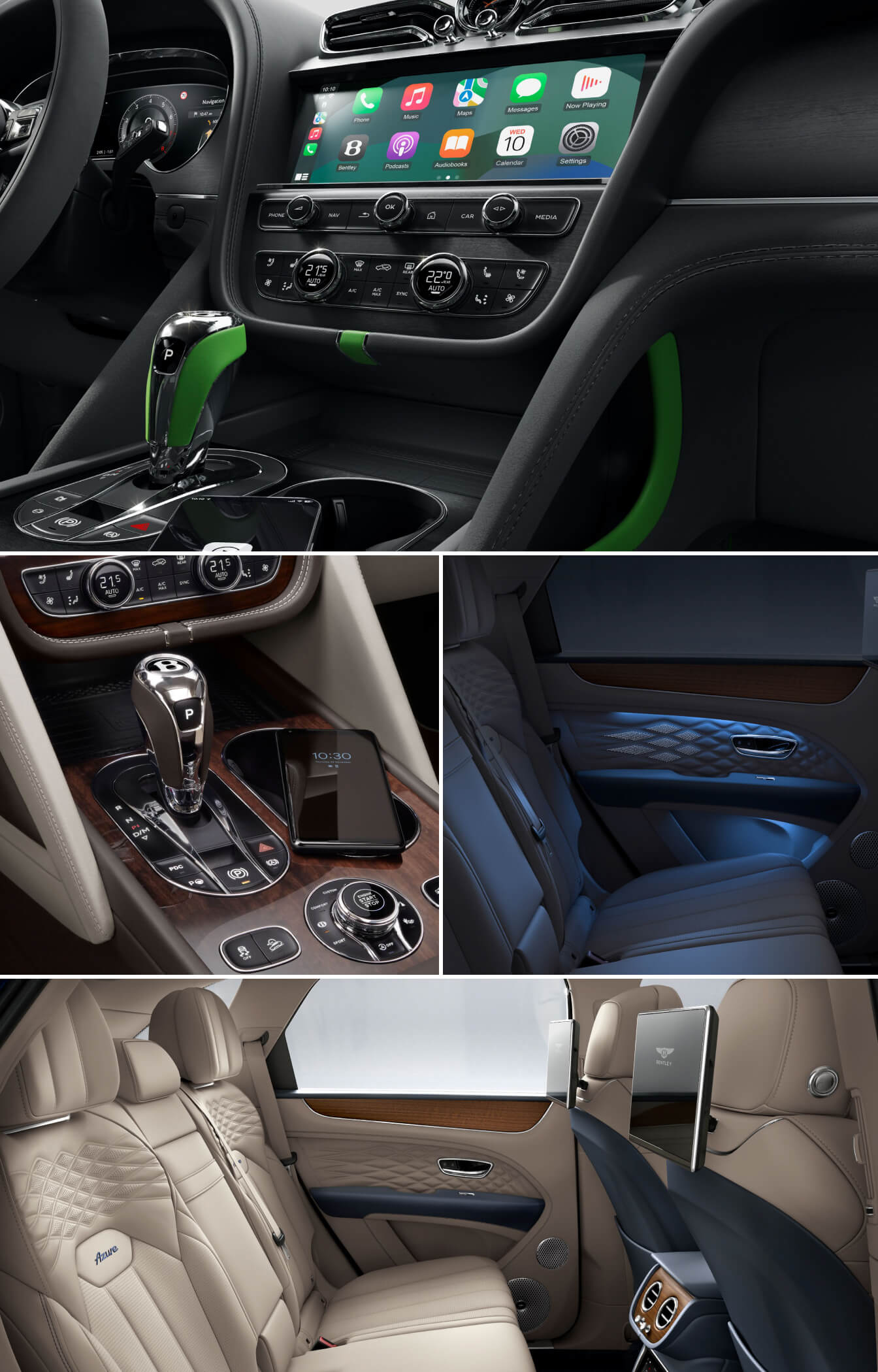 Bentayga Interior Technology & Creature Comforts