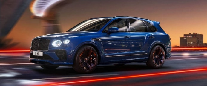 Sequin Blue Bentley Bentayga