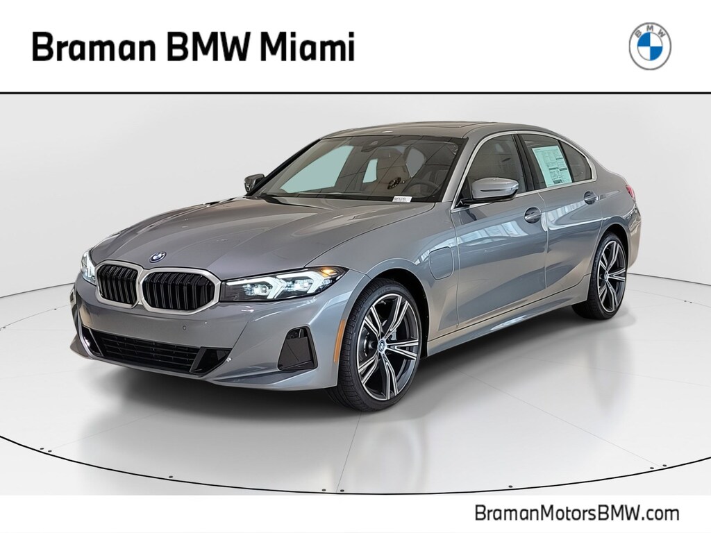 New 2024 BMW 330e For Sale at Braman BMW Miami VIN 3MW39FF0XR8E53751